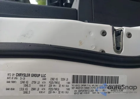 2010 Dodge Journey Se z USA, uszkodzony, nr VIN 3D4PG4FB5AT211020